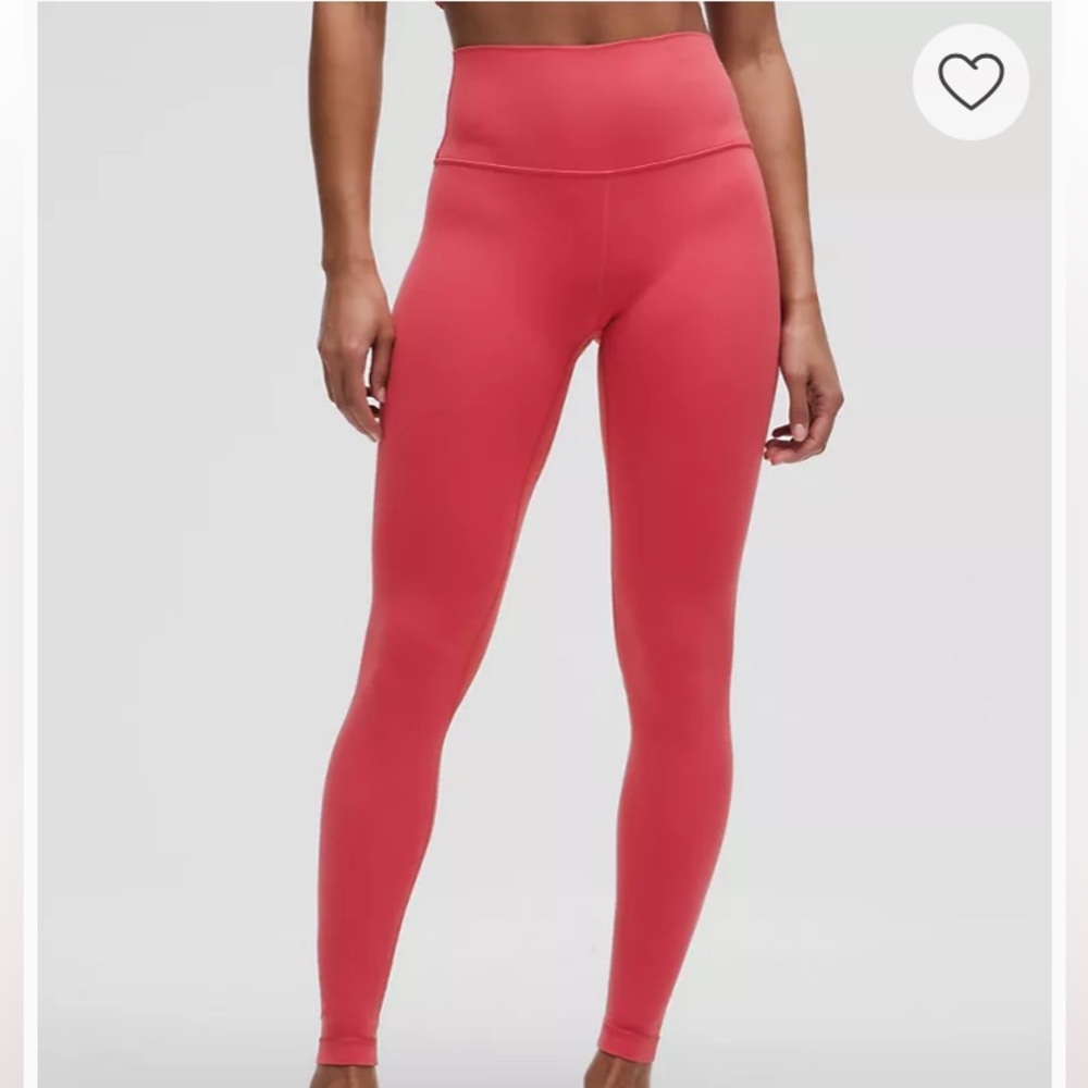 lululemon Desert Red Align™ High-Rise Pant | Size 10, 28” Inseam EUC